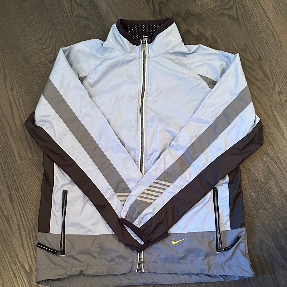 Girls Nike Light Gray and Dark Gray Jacket